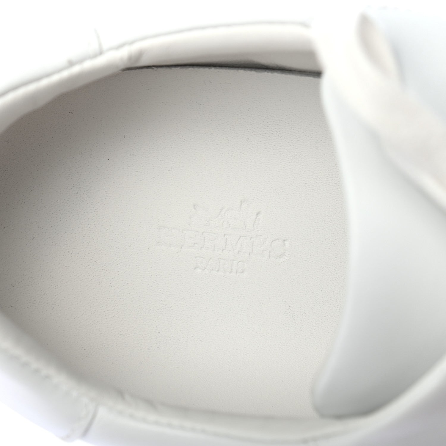 Hermes Calfskin Mens Day Sneakers 44.5 White 6 of 7