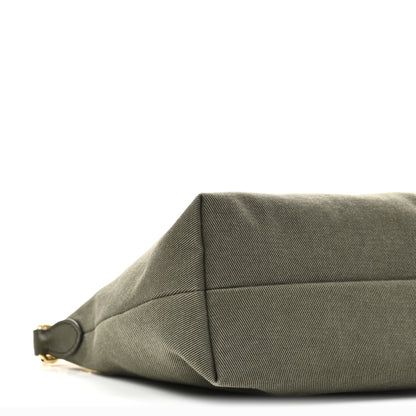 Miu Miu Canvas Gabardine Pouch Green 8 of 9