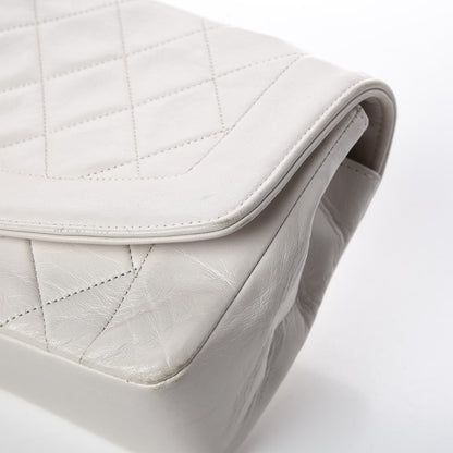 Chanel Lambskin Quilted Small Single Flap White 12 of 22