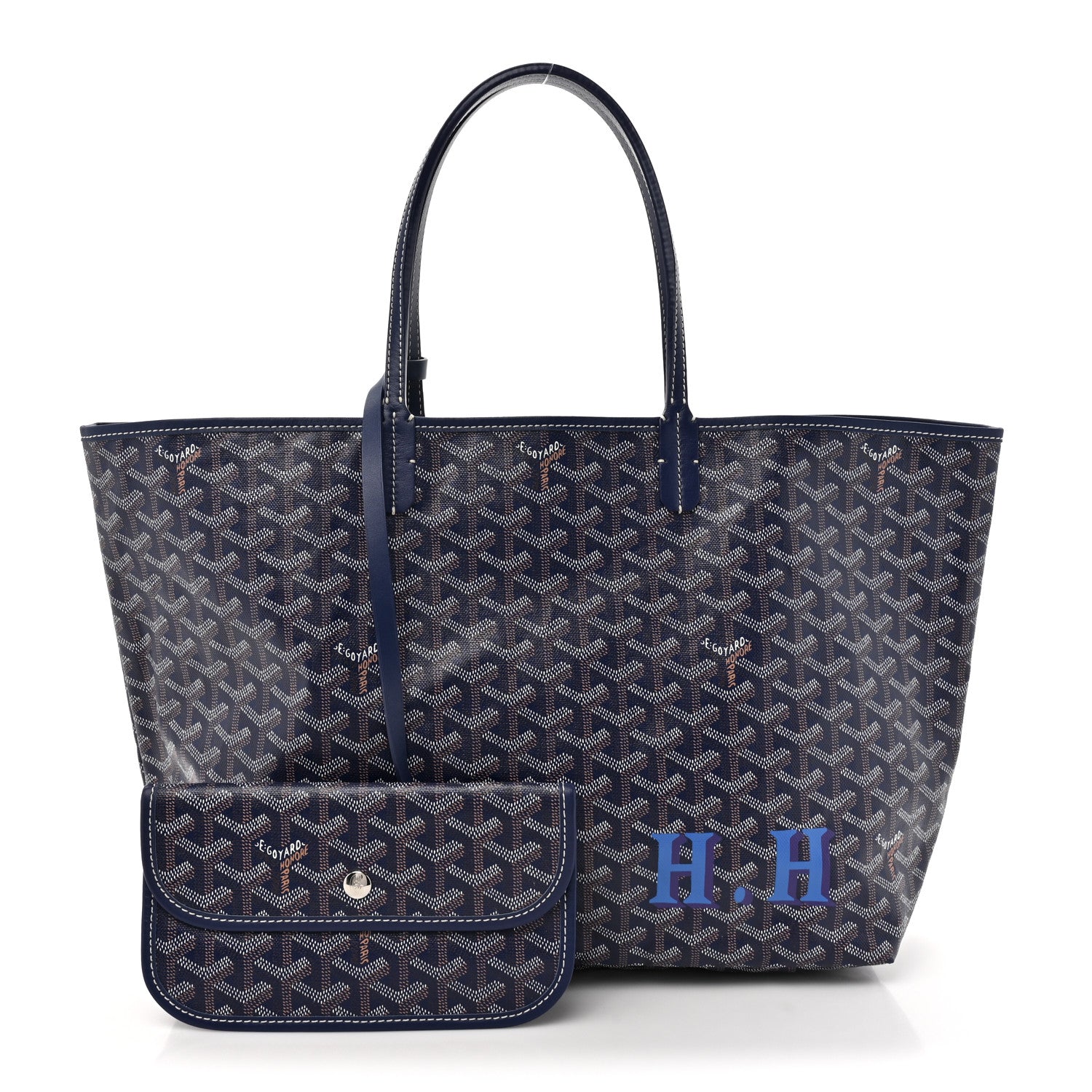 Goyard Goyardine Saint Louis PM Navy 3 of 12