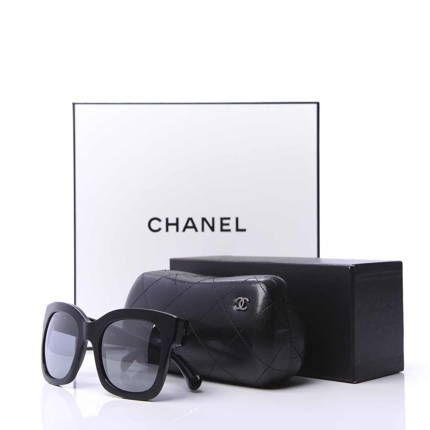 Chanel CC Sunglasses 5357 Black 8 of 8