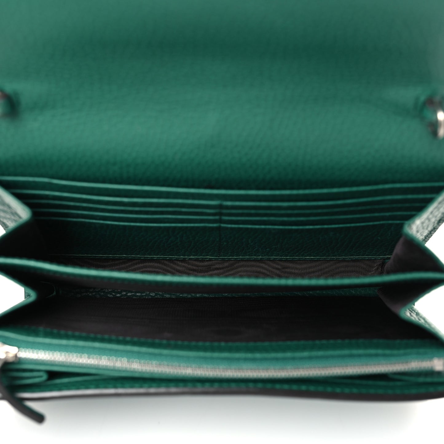 Calfskin Mini Dionysus Chain Wallet Emerald