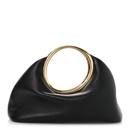 Jacquemus Lambskin Le Petit Calino Ring Top Handle Bag Black Black 1 of 9