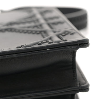 Christian Dior Ultra Matte Calfskin Studded Vertical Diorama Black 11 of 11