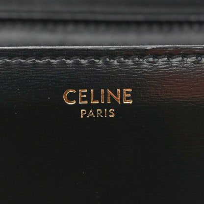 Celine Shiny Calfskin Teen Triomphe Black 5 of 11