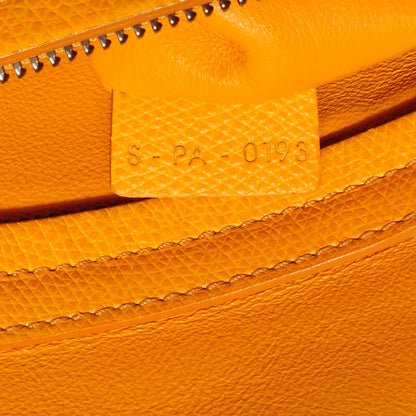 Celine Grained Calfskin Medium Phantom Luggage Yellow 6 of 8
