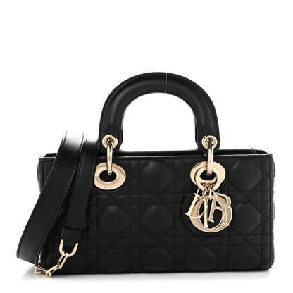 Christian Dior Lambskin Cannage Small Lady D-Joy Black 1 of 12