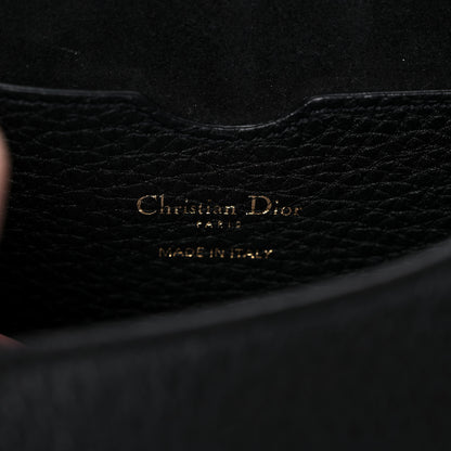 Christian Dior Grained Calfskin Large Bobby Flap Black 6 of 11