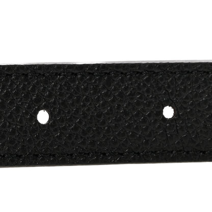 Louis Vuitton Monogram Calfskin 20mm LV Circle Reversible Belt 85 34 Black 5 of 8
