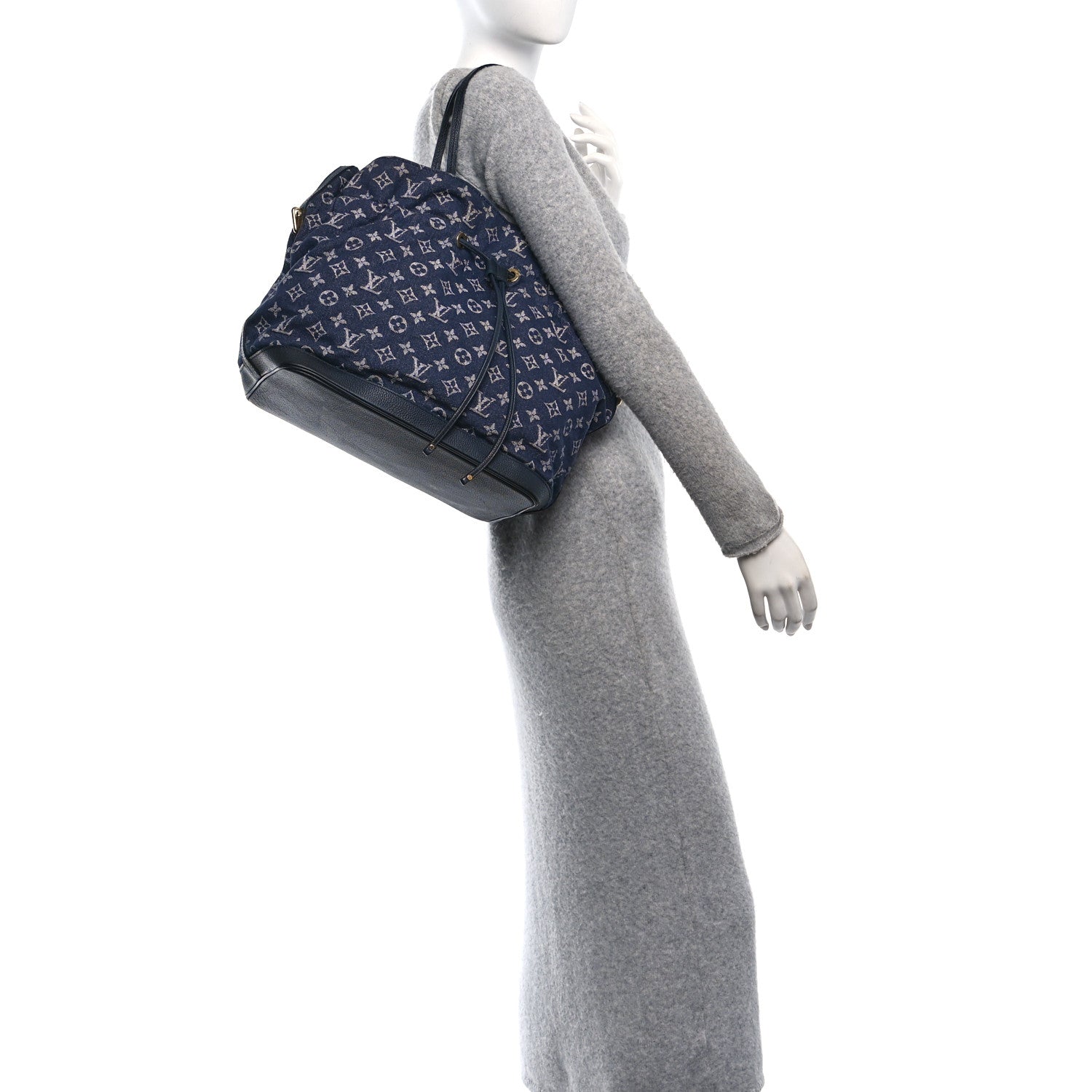 Louis Vuitton Denim Noefull MM Grand Blue 2 of 11