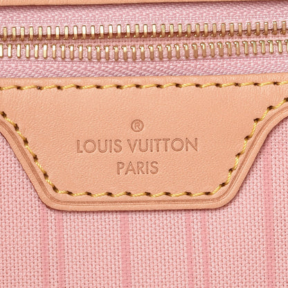 Louis Vuitton Damier Azur Neo Neverfull GM Rose Ballerine 10 of 12