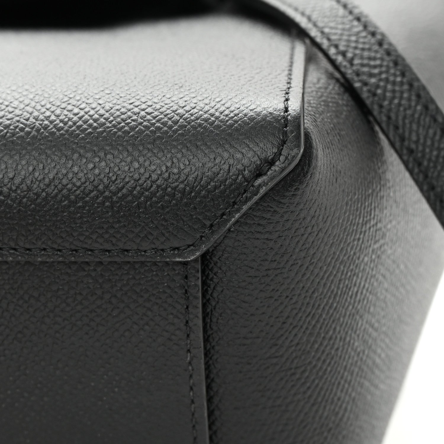 Celine Grained Calfskin Nano Belt Bag Black 11 of 13