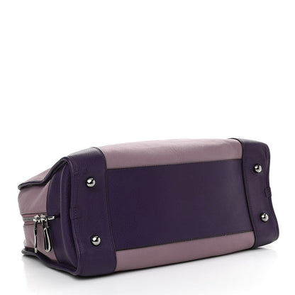 Loewe Goatskin Amazona 36 Purple 4 of 10