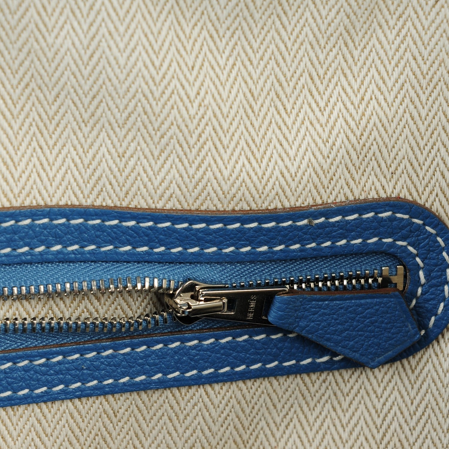 Hermes Buffle Sindhu Garden Party MM 36 Azur 12 of 12
