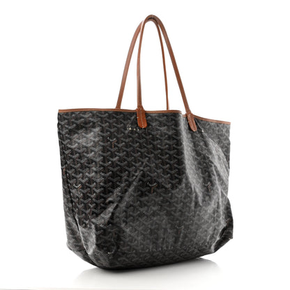Goyard Goyardine Saint Louis GM Black Gold 4 of 14