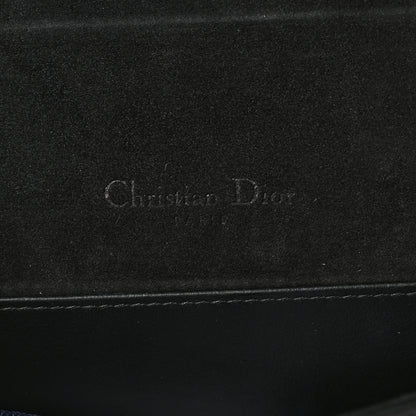 Christian Dior Calfskin Tie Dye Wallet On Chain Blue 6 of 12