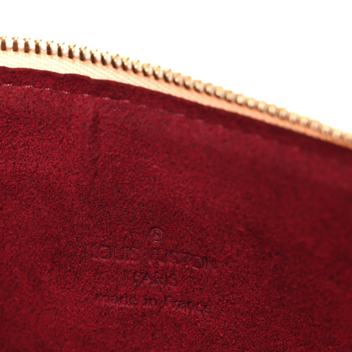 Monogram Multicolor Pochette Accessories White