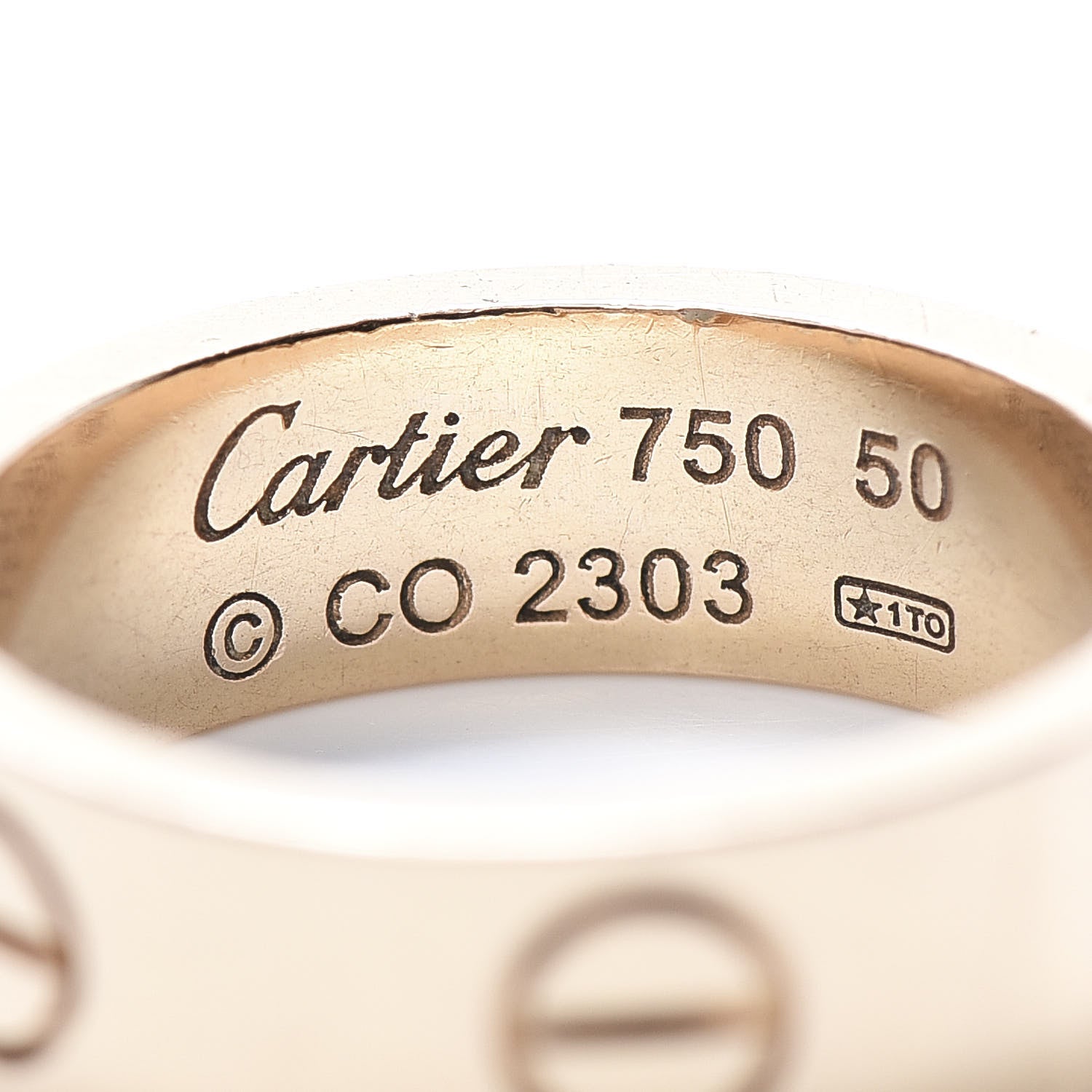 Cartier 18K Pink Gold 5.5mm LOVE Ring 50 5.25 4 of 6