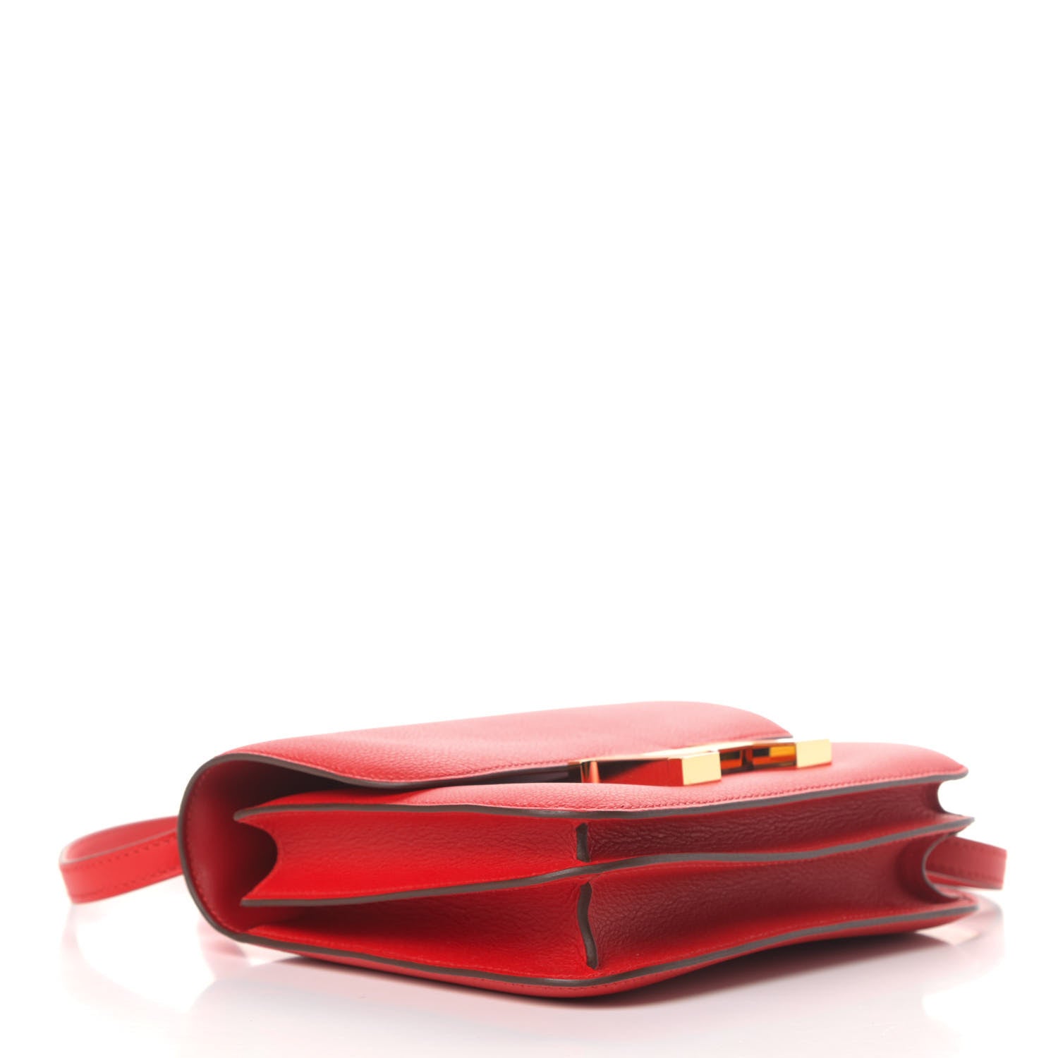Hermes Evercolor Constance 18 Rouge Casaque 3 of 4