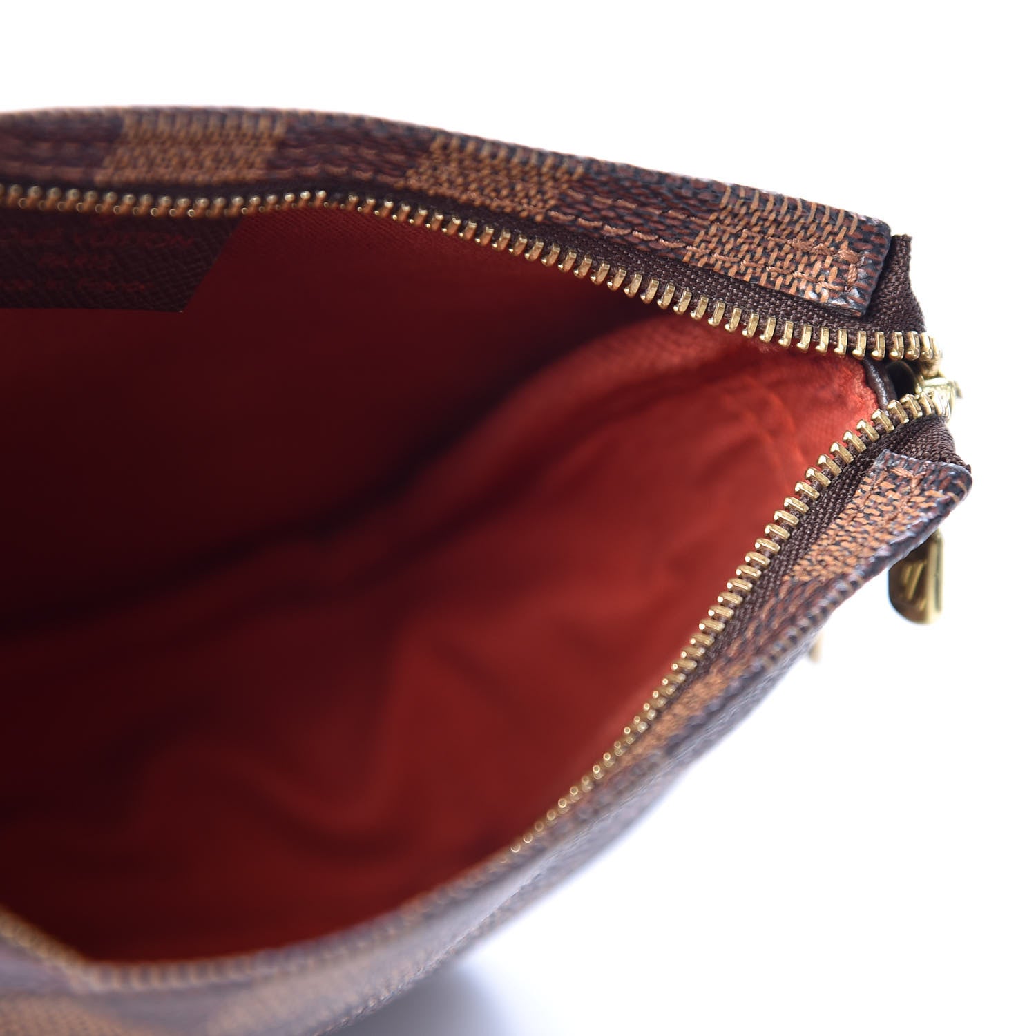 Louis Vuitton Damier Ebene Trousse Make Up Bag Pochette 4 of 9
