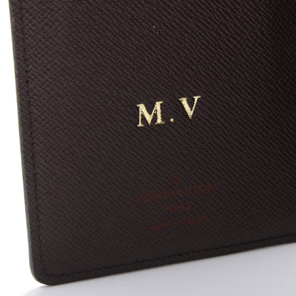 Louis Vuitton Damier Ebene Checkbook Cover Wallet 7 of 7