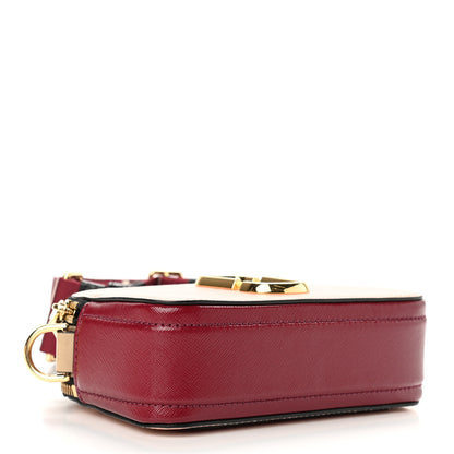 Marc Jacobs Saffiano Small Snapshot Camera Bag Rose Multicolor 4 of 9