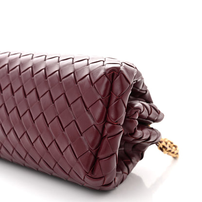 Bottega Veneta Nappa Intrecciato Teen The Lauren 1980 Clutch With Chain Barolo 9 of 11