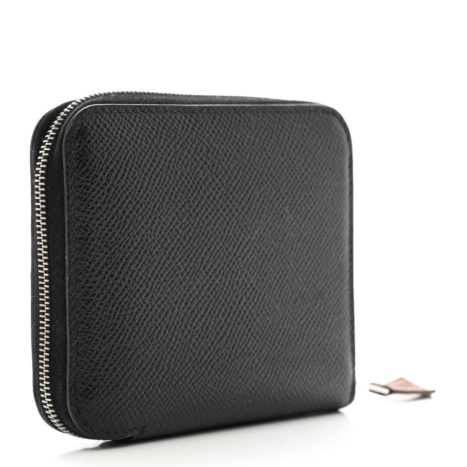 Hermes Epsom Silk'n Compact Wallet Black 3 of 9