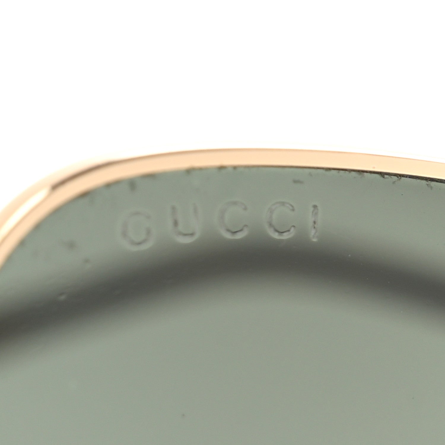 Gucci Metal Horsebit Square Sunglasses GG0879S Gold 8 of 10