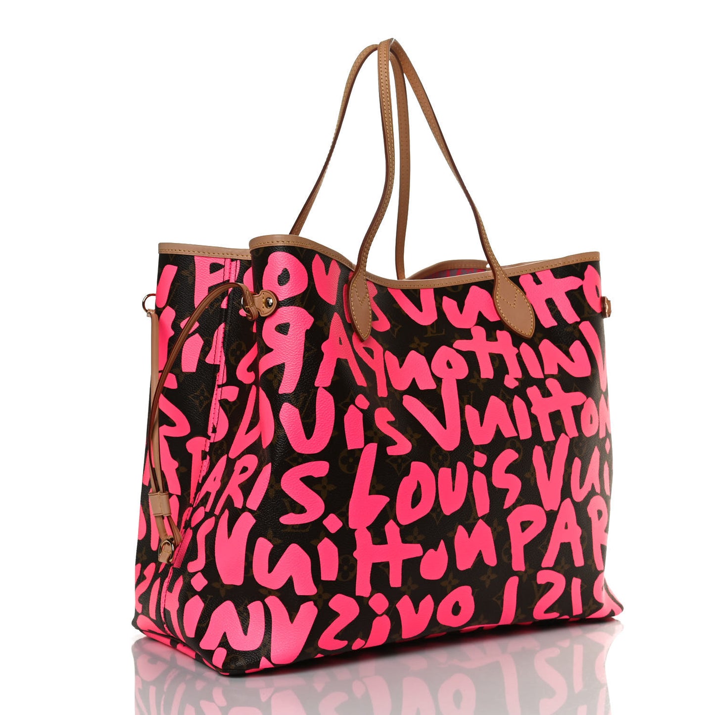 Monogram Graffiti Neverfull GM Fuchsia