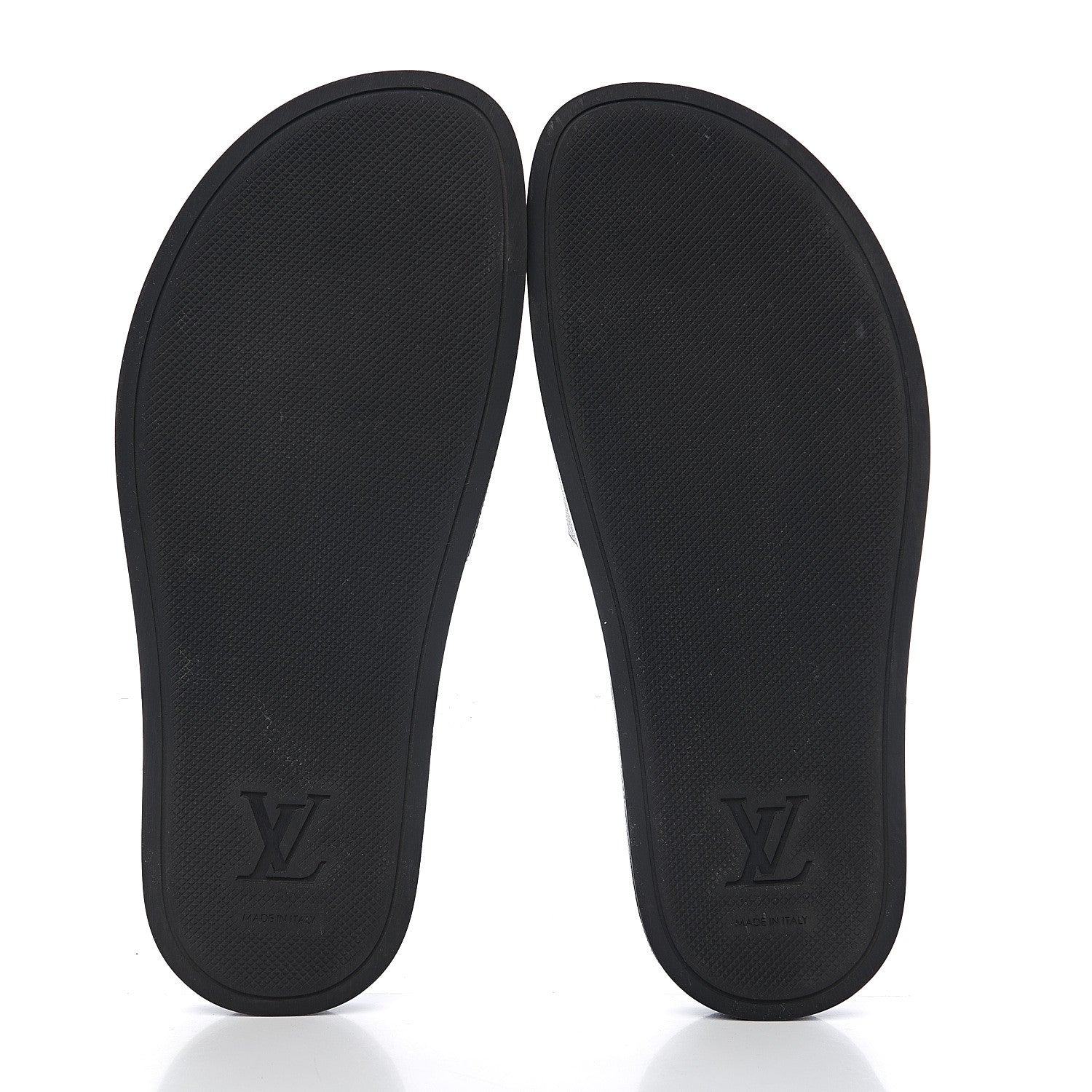 Louis Vuitton Rubber Monogram Mens Waterfront Mules 5 Macassar 5 of 7