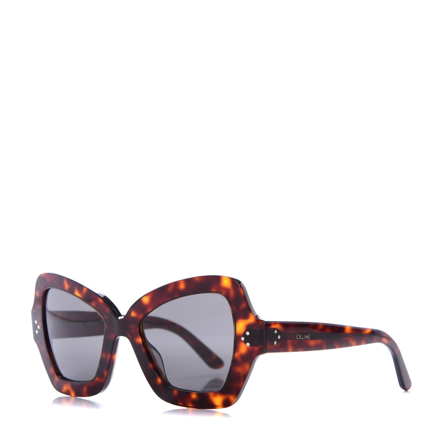 Acetate Butterfly Sunglasses CL 40067I Red Havana Smoke