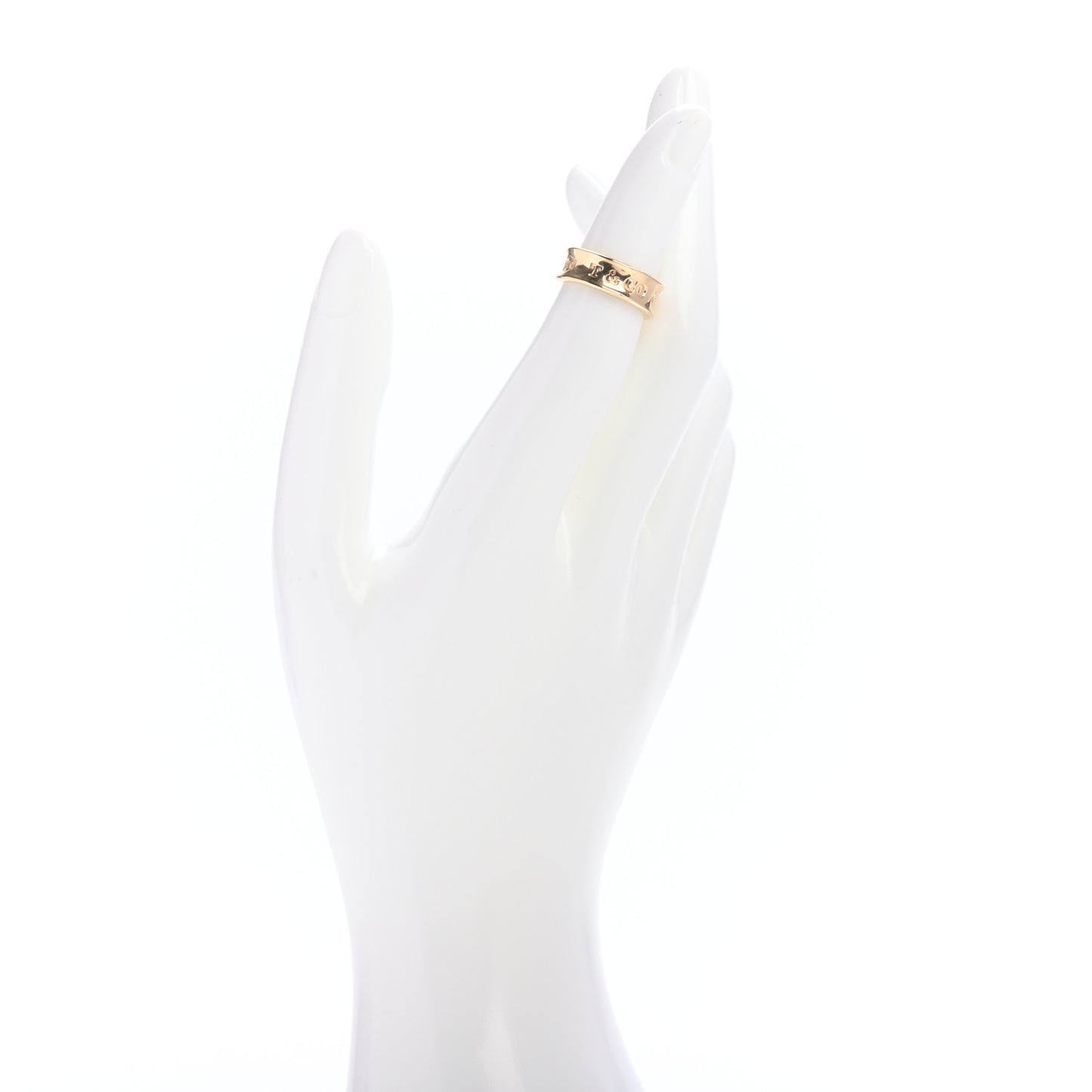 18K Yellow Gold 1837 Band Ring 47 4