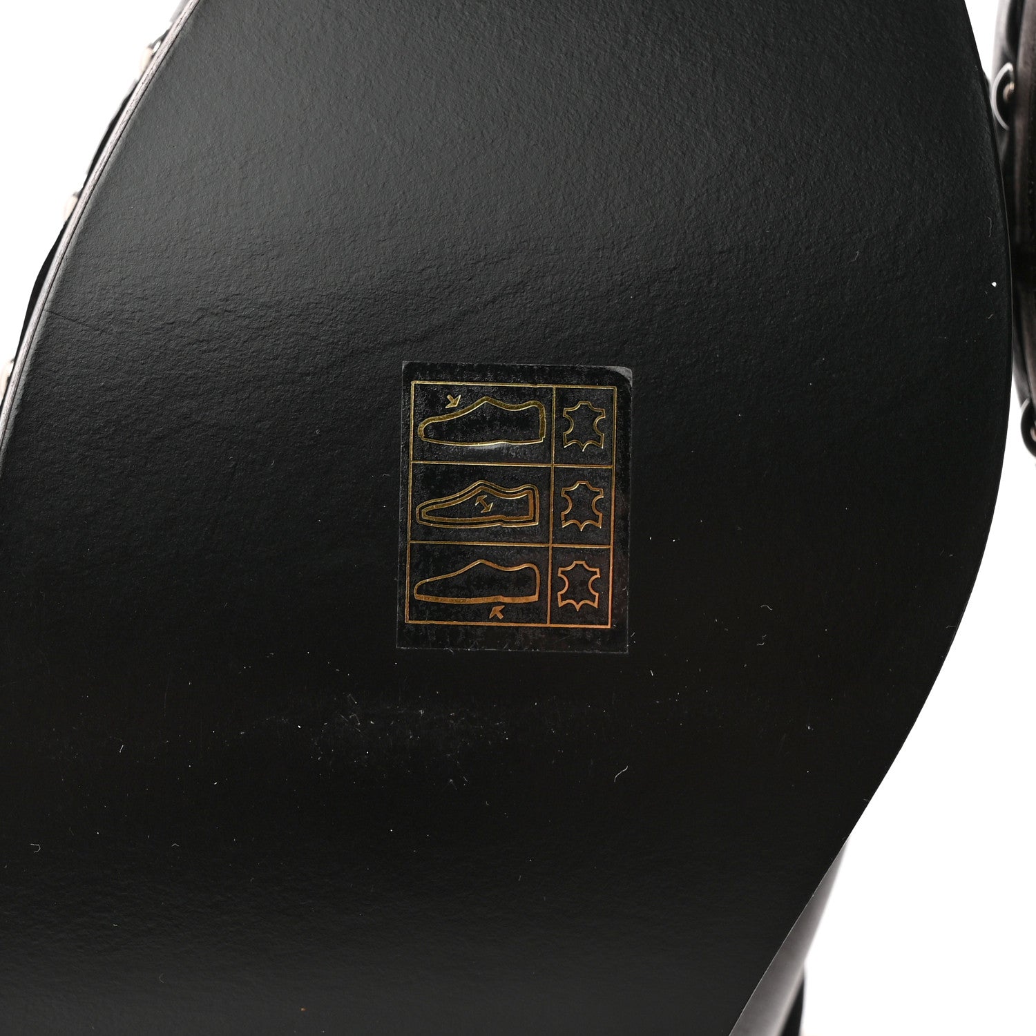Hermes Calfskin Woolskin Carlotta Mules 38 Black 7 of 10