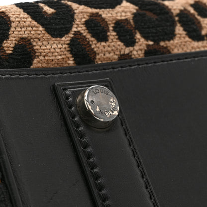 Louis Vuitton Jacquard Velvet Leopard Print Stephen Sprouse Speedy 11 of 14