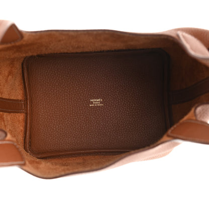 Hermes Taurillon Clemence Picotin Lock 18 PM Gold 5 of 12