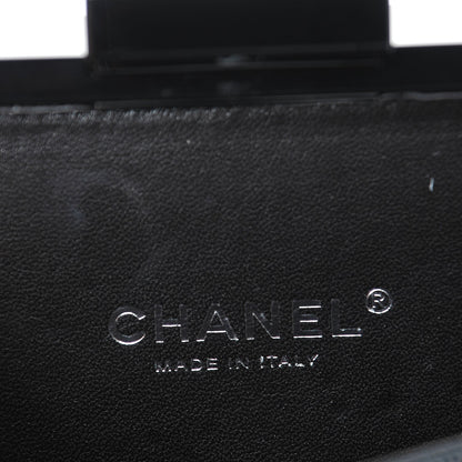 Chanel Pearl Boy Brick Lego Clutch Black 7 of 8