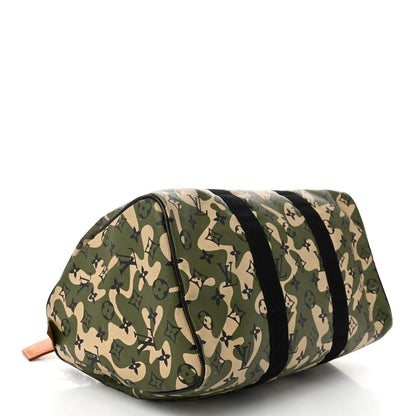 Louis Vuitton Monogram Camouflage Speedy 35 4 of 17