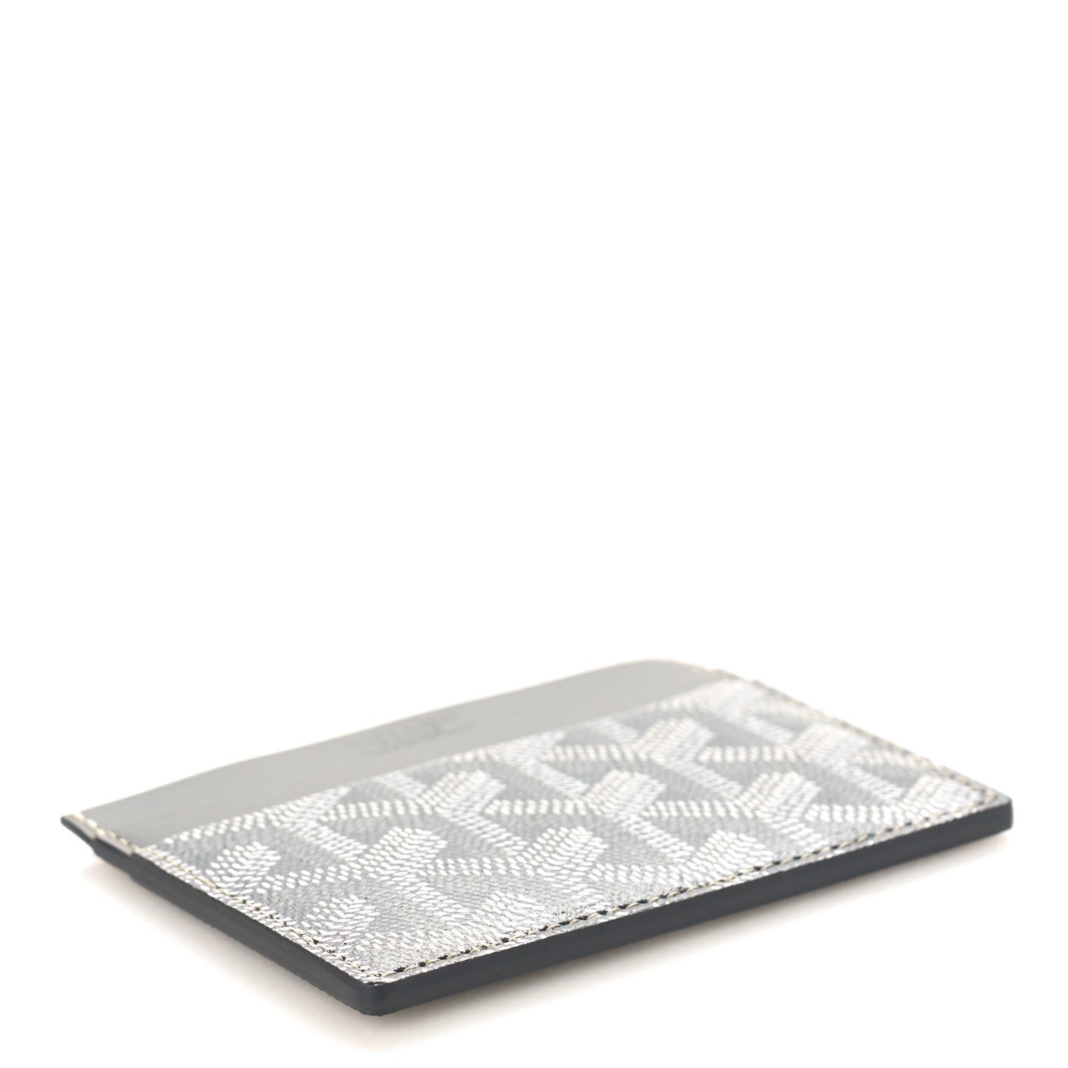 Goyard Goyardine Saint Sulpice Card Holder Grey 4 of 8