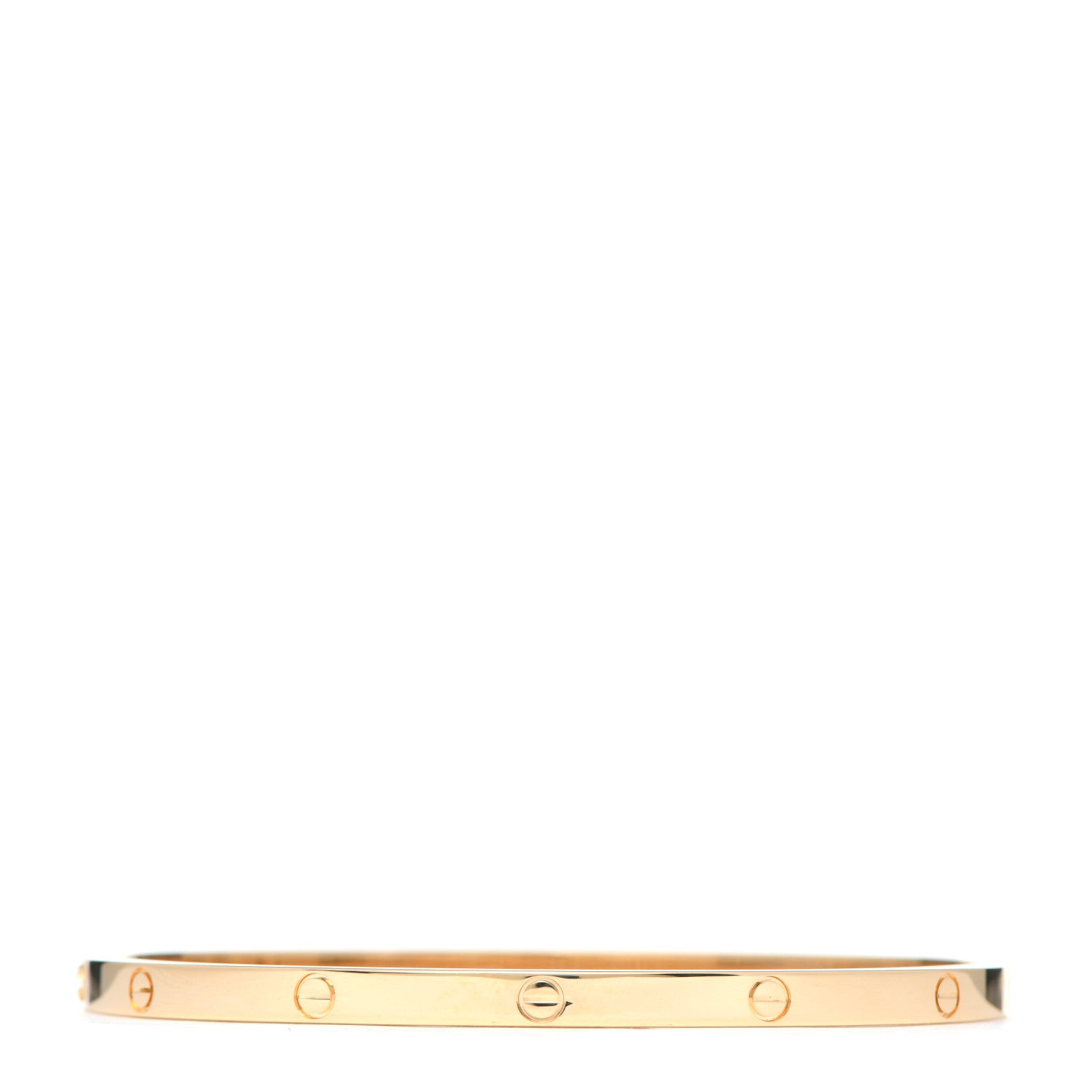 Cartier 18K Yellow Gold Small LOVE Bracelet 17 1 of 6