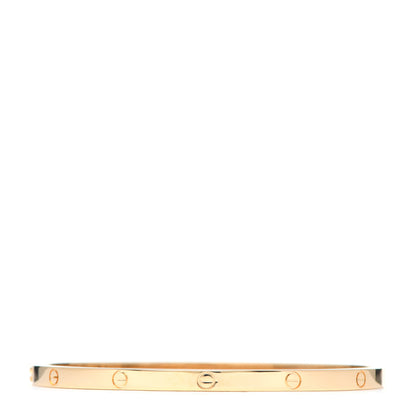 Cartier 18K Yellow Gold Small LOVE Bracelet 17 1 of 6