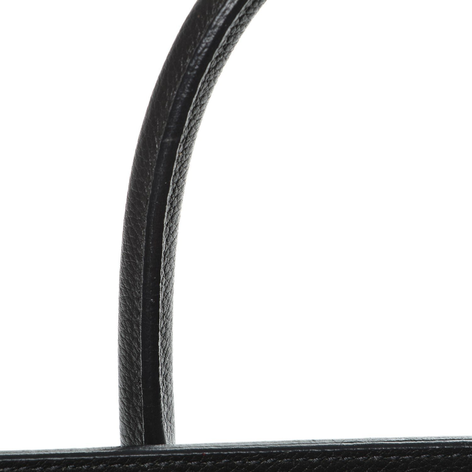 Saint Laurent Grained Calfskin Baby Sac De Jour Coal 11 of 12