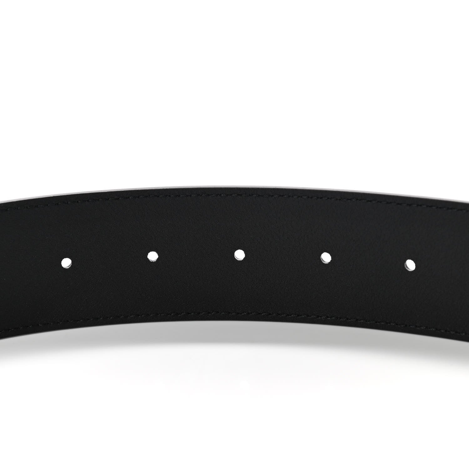 Gucci Calfskin Double G 40mm Belt 100 40 Black 3 of 5