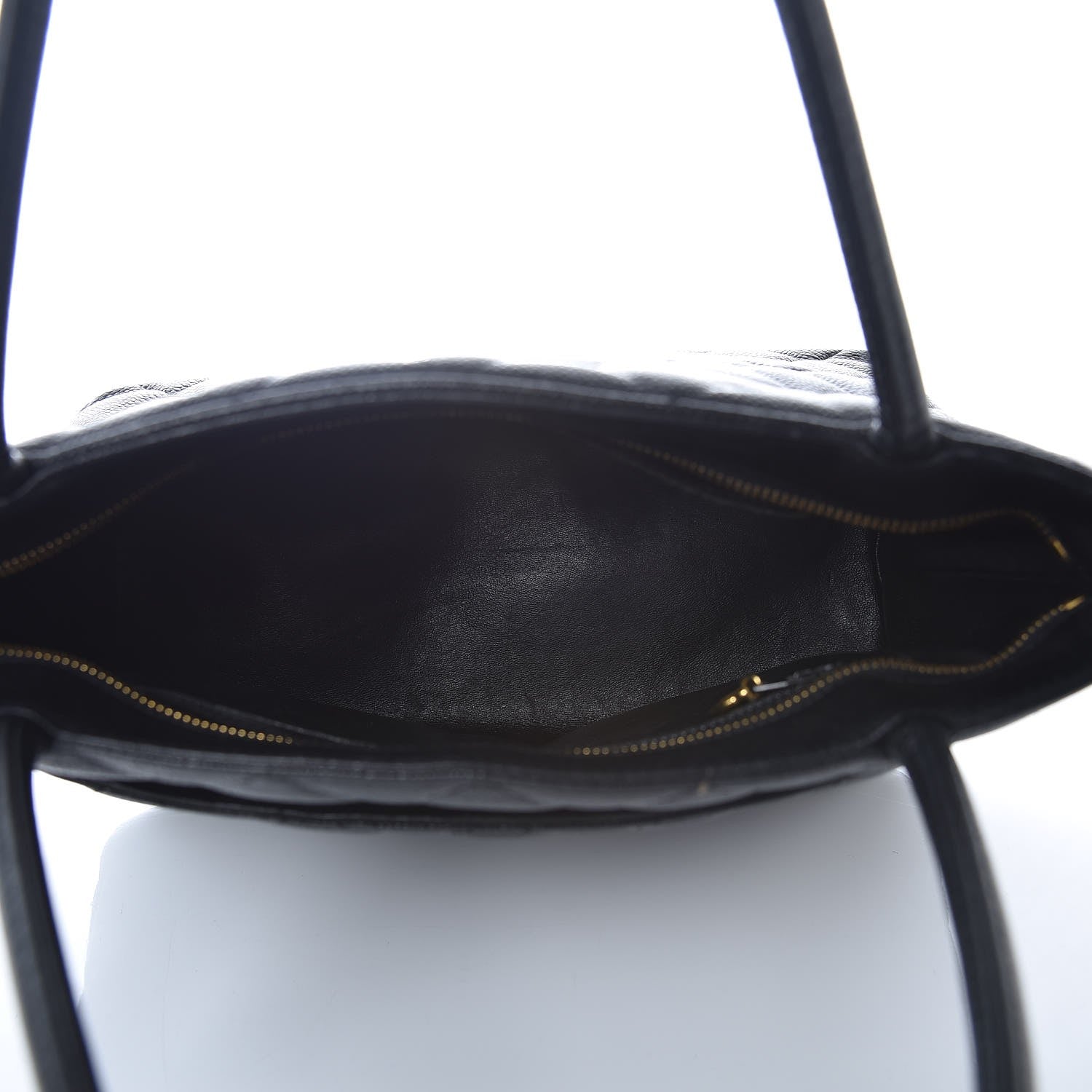 Chanel Caviar Quilted Medallion Tote Black 5 of 13