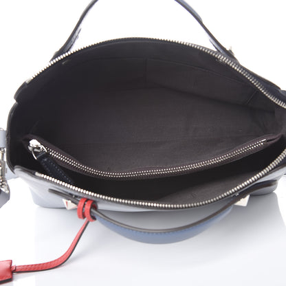 Fendi Vitello Dolce 4 Color Medium By The Way Boston Bag Ardesia Fiamma Multicolor 5 of 12