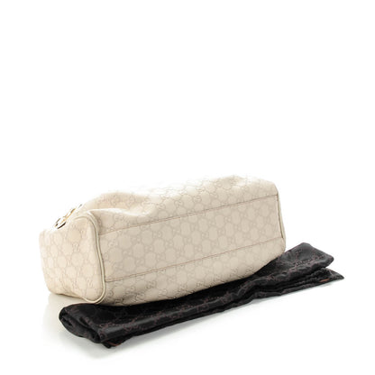 Gucci Guccissima Medium Sukey Tote Mystic White 4 of 7