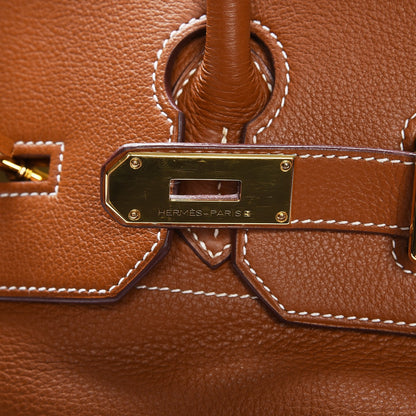 Hermes Togo JPG Birkin 42 Gold 15 of 21