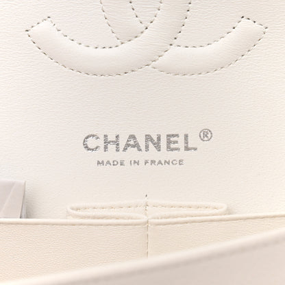 Chanel Caviar Quilted Medium Double Flap White 6 of 9