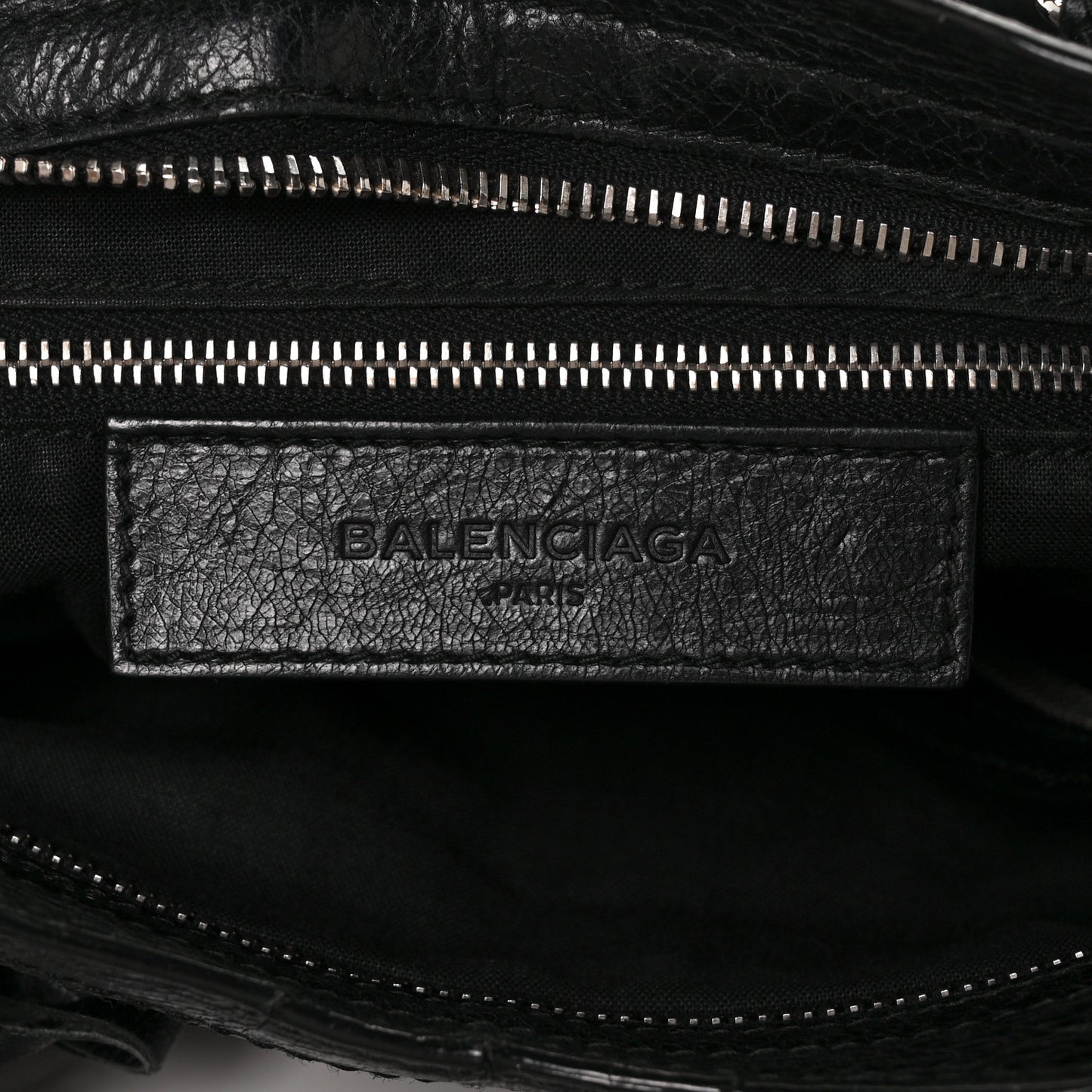 Agneau Giant 12 Silver Hardware Mini City Black
