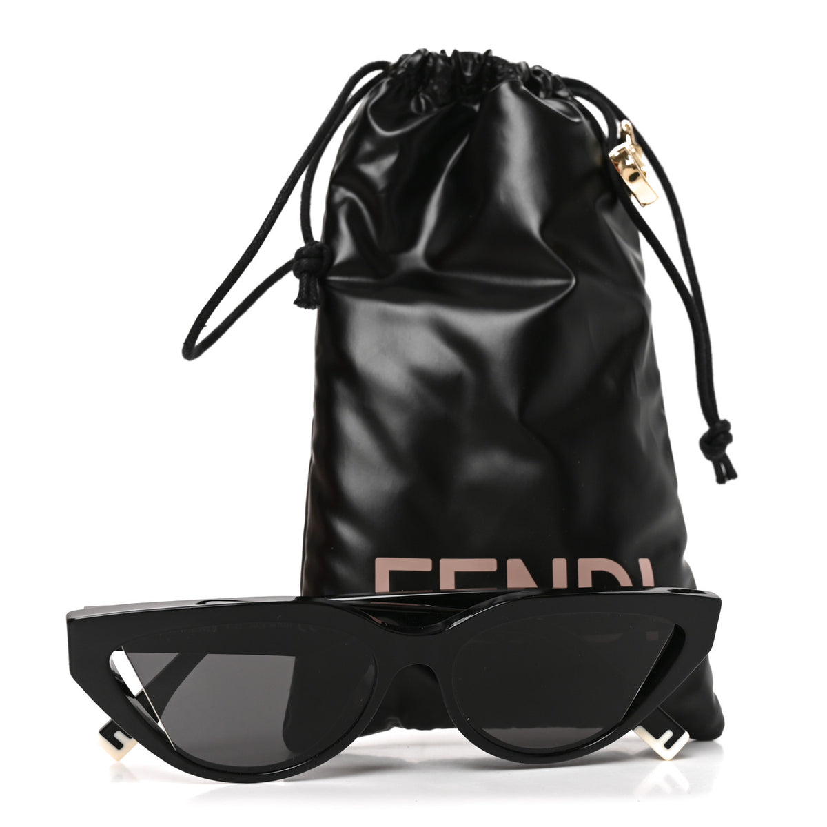 Fendi Cat Eye Sunglasses FE40009I Black 7 of 7